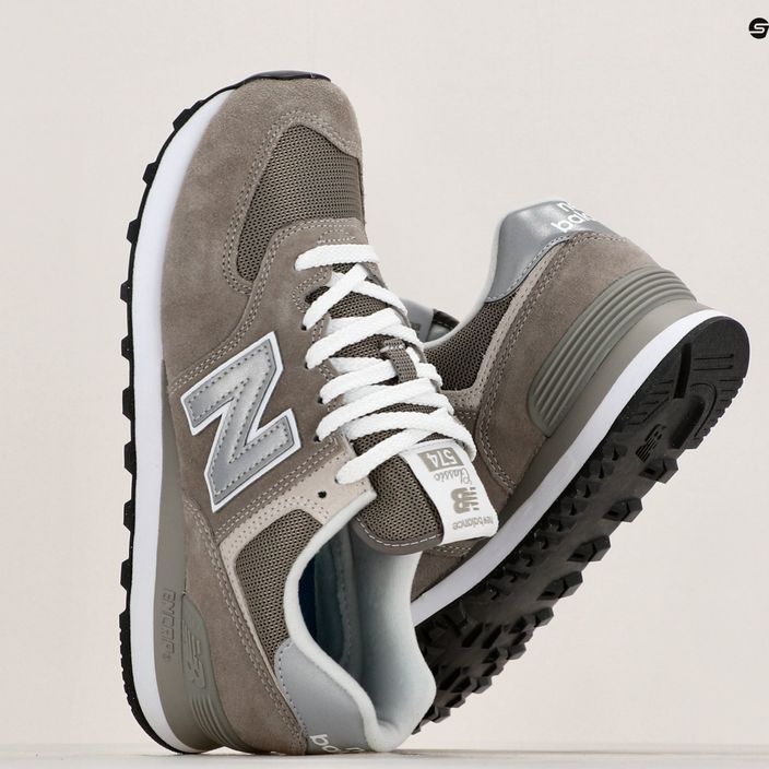 New Balance ML574 grey men's shoes 8