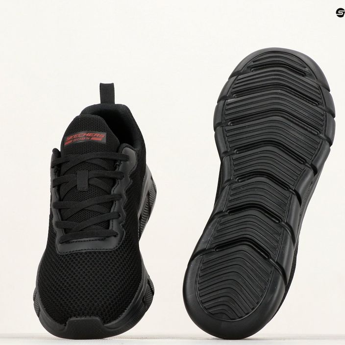 Men's shoes SKECHERS Bobs B Flex Chill Edge black 8