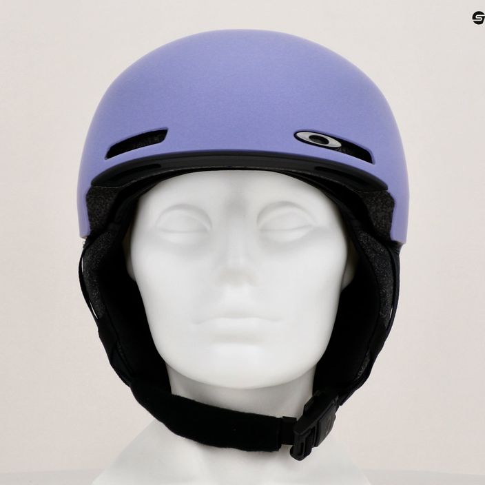 Oakley Mod1 matte lilac ski helmet 8