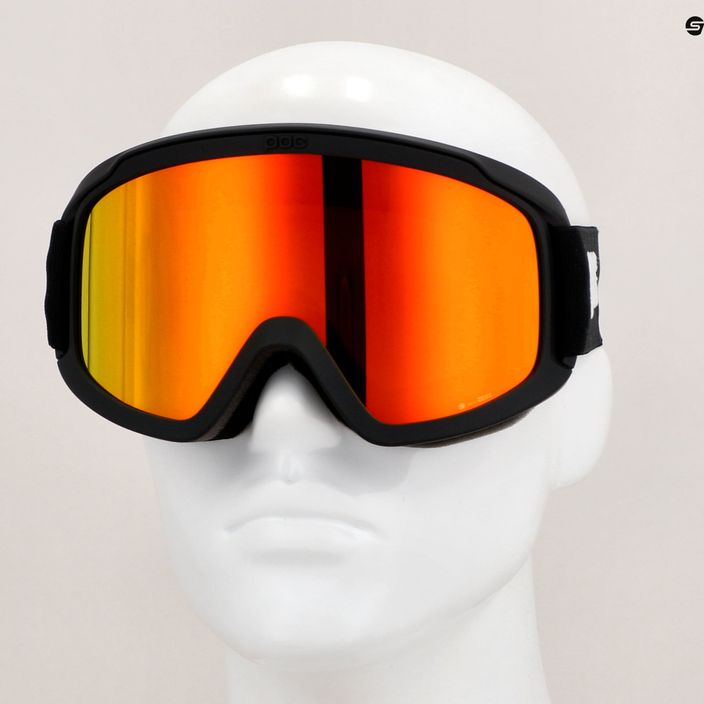 Ski goggles POC Opsin uranium black/partly sunny orange 6