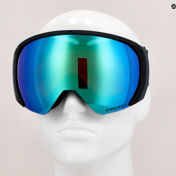 Oakley Flight Path L matte black/prizm argon ski goggles 6