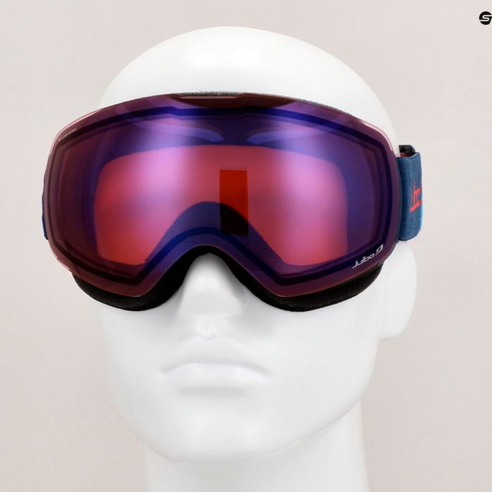 Julbo Moonlight Glare Control blue/red/flash blue ski goggles 7