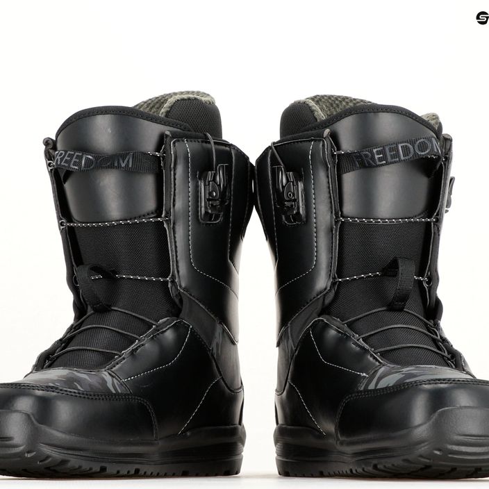 Men's snowboard boots Northwave Freedom SLS black/camo 7