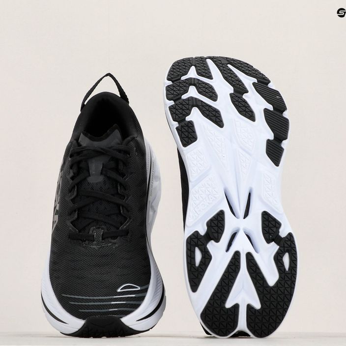 HOKA Bondi X black/white men's running shoes 9