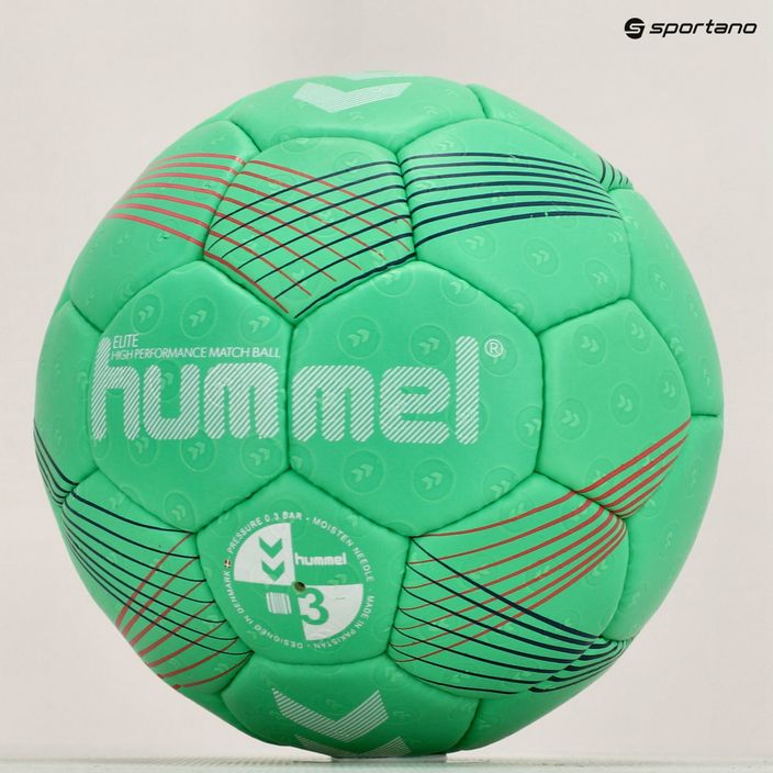 Hummel Elite HB handball green/white/red size 3 5