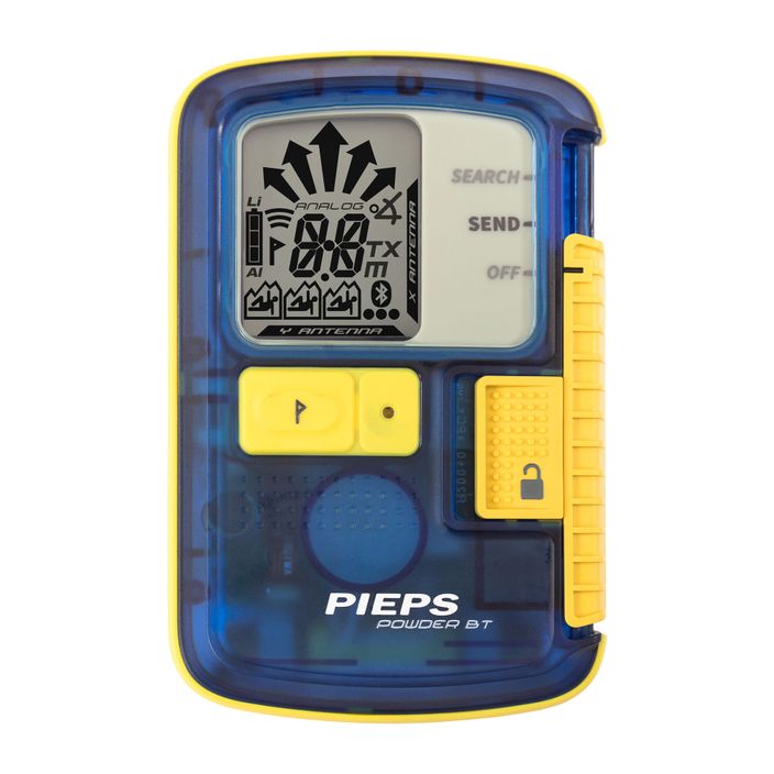 PIEPS Powder BT Beacon avalanche detector yellow-blue PP1100010000ALL1 2