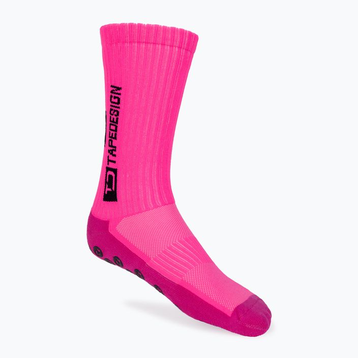Tapedesign anti-slip pink football socks 2