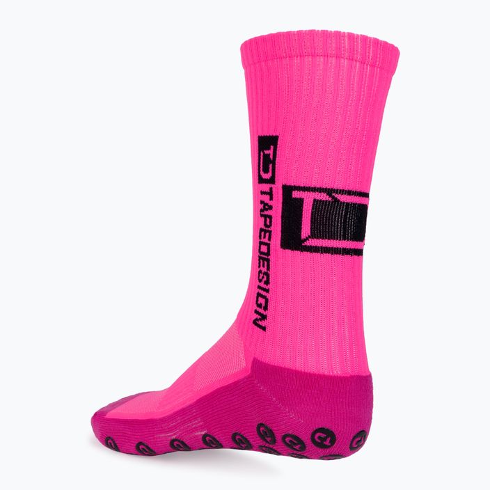Tapedesign anti-slip pink football socks 4