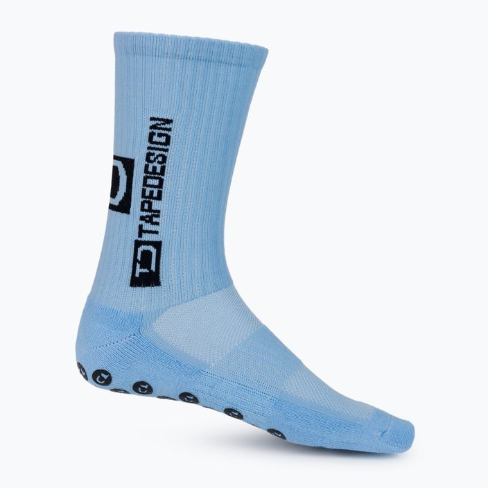 Men's Tapedesign anti-slip football socks blue TAPEDESIGNBlue 3