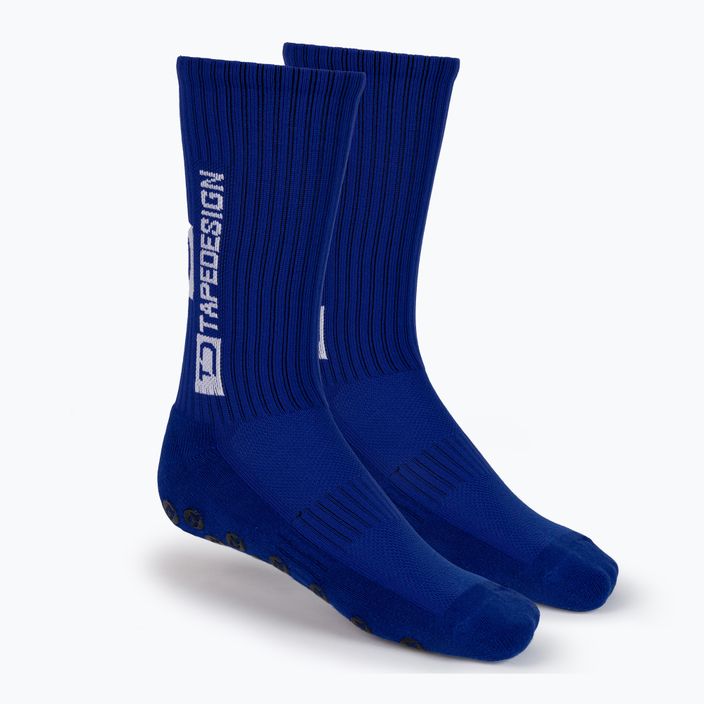 Tapedesign anti-slip football socks blue TAPEDESIGNNAVY