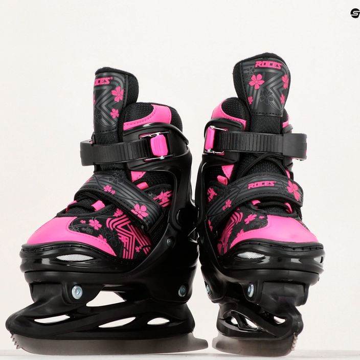 Roces Jokey Ice 3.0 Girl children's skates black/pink 9