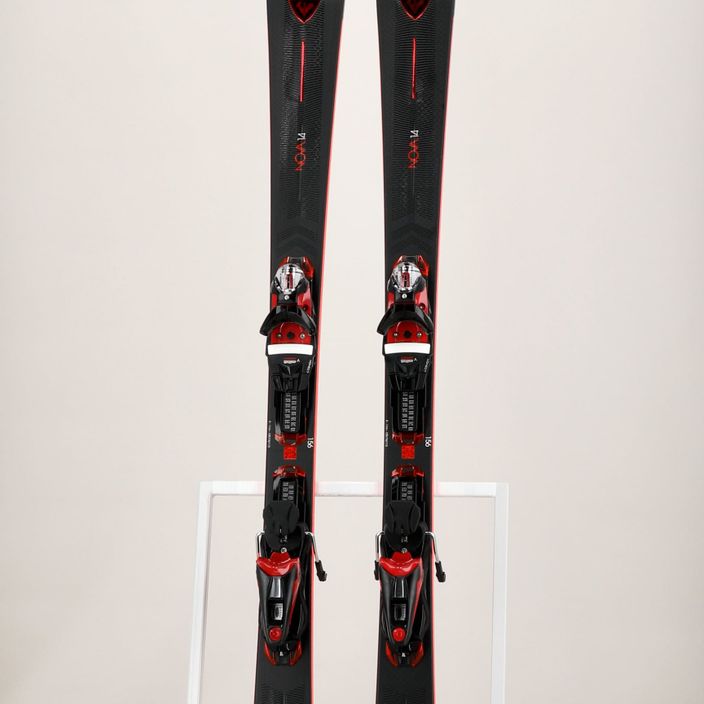 Women's downhill ski Rossignol Nova 14 K + bindings NX12 matte black/metallic black 8