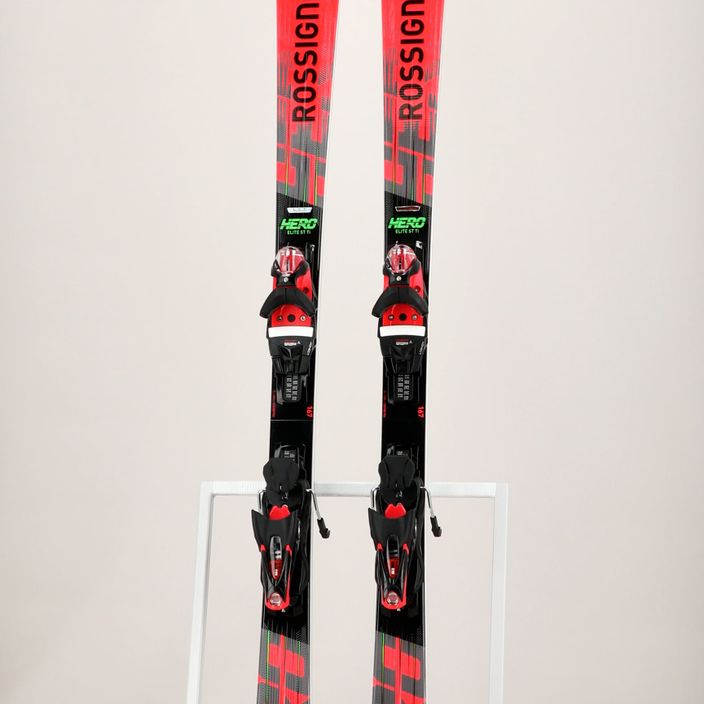 Rossignol Hero Elite ST TI K downhill ski + SPX14 bindings black/red 8