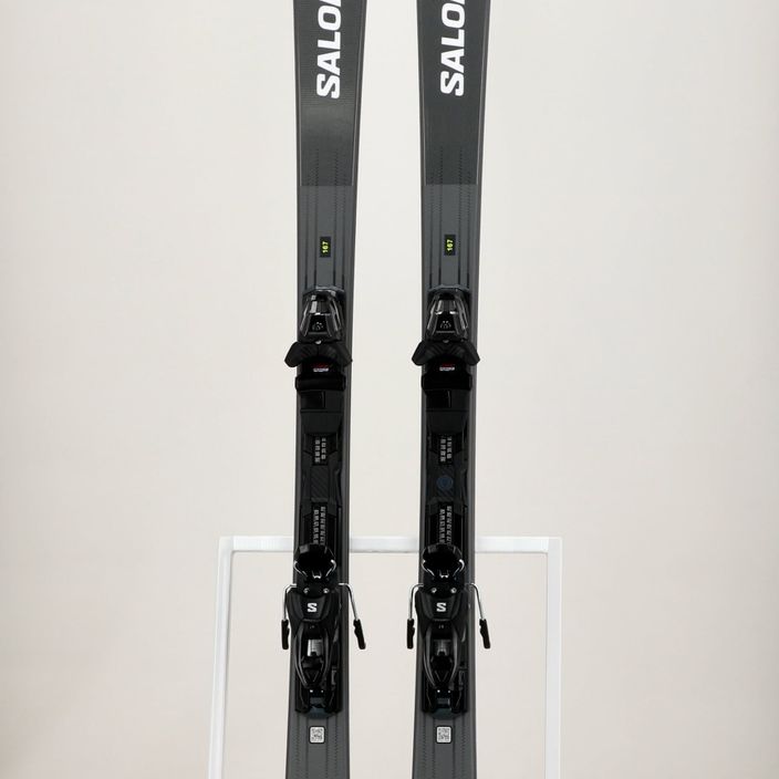 Salomon S/Max 6 + M10 GW L80 castelrock/safety yellow/white downhill skis 10