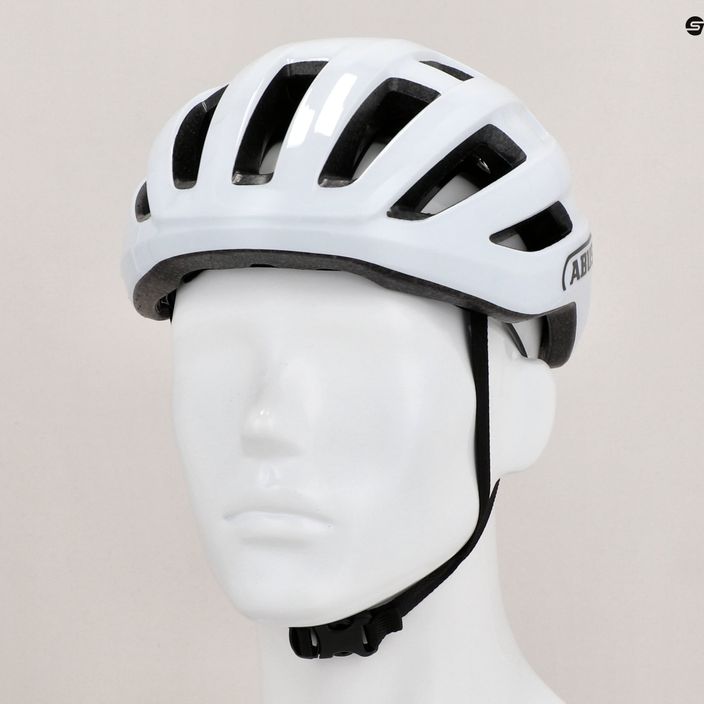 ABUS bike helmet PowerDome MIPS shine white 9