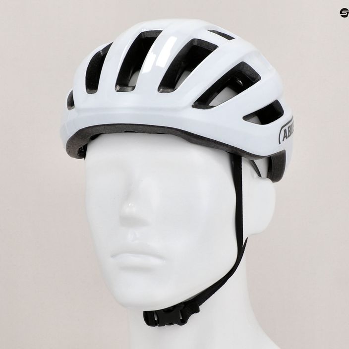 ABUS PowerDome MIPS shine white bicycle helmet 9