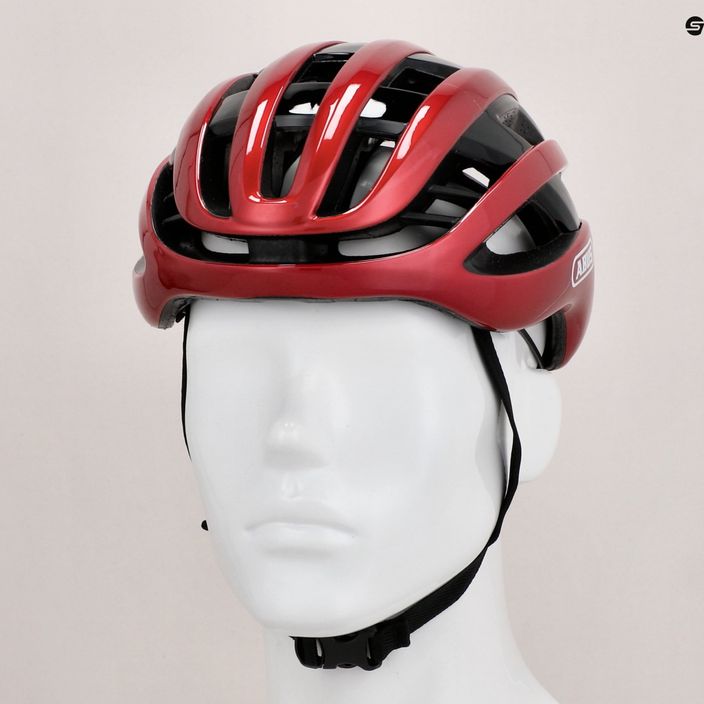 ABUS AirBreaker red bicycle helmet 8