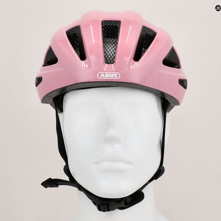 ABUS Macator shiny rose bicycle helmet 9