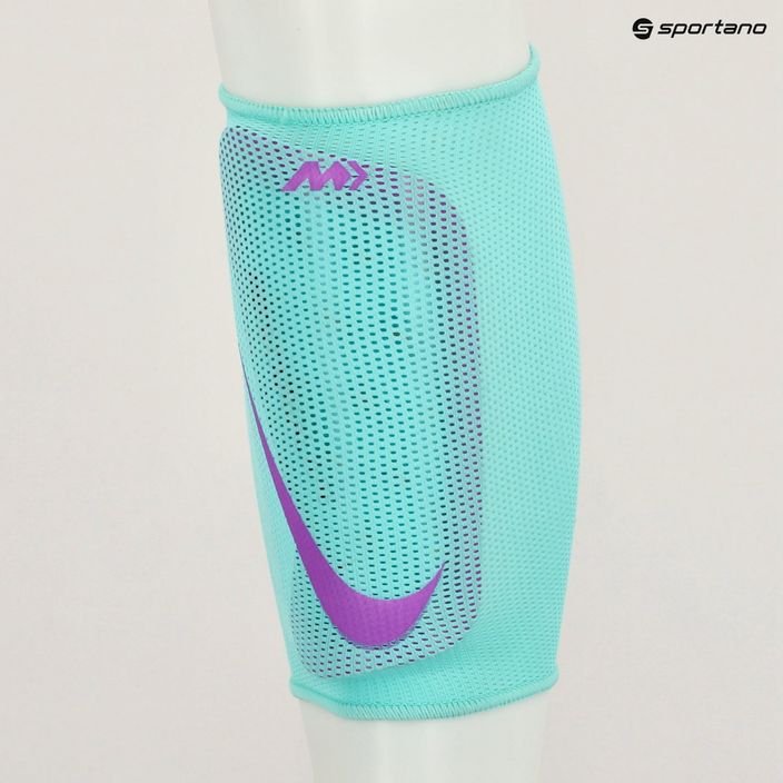 Nike Mercurial Lite hyper turquoise/white football protectors 6