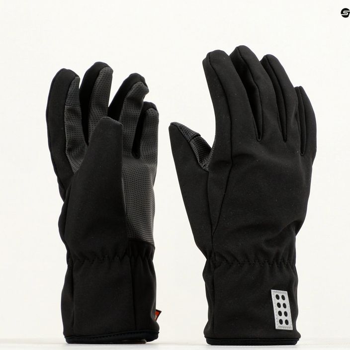 LEGO Lwatlin 705 children's ski gloves black 22863 6
