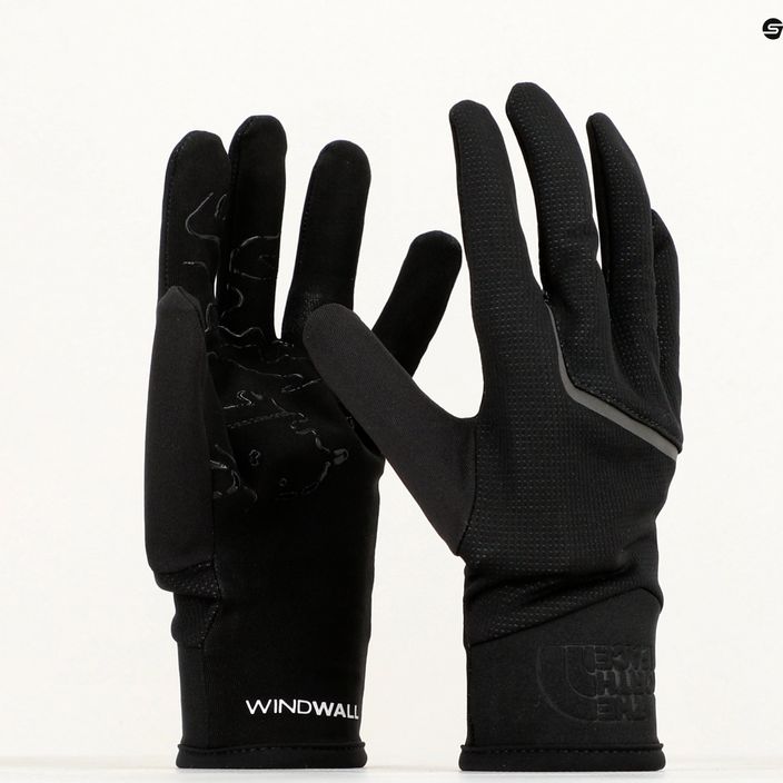 Women's trekking gloves The North Face Etip Closefit black 12