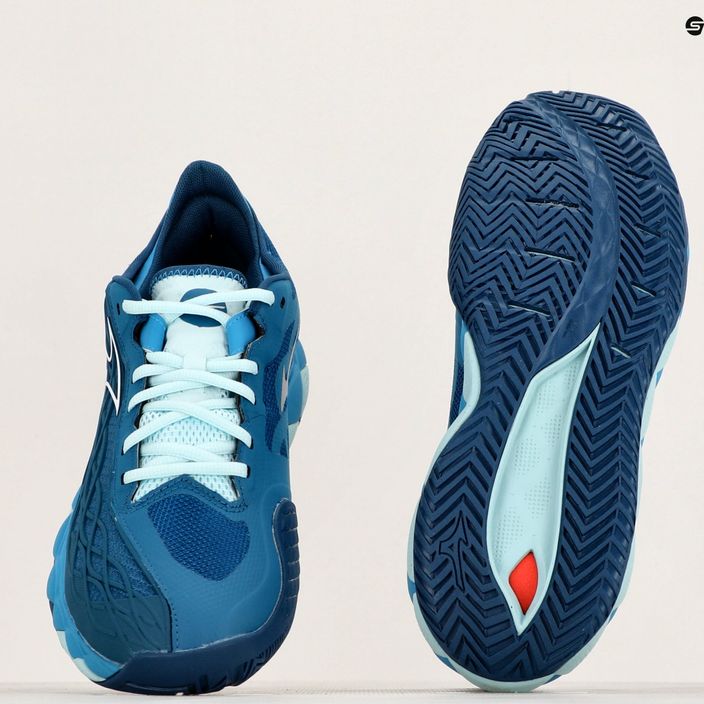 Men's tennis shoes Mizuno Wave Enforce Tour AC moroccan blue/white/bluejay 11