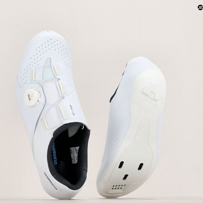 Shimano SH-RC300 men's road shoes white 10