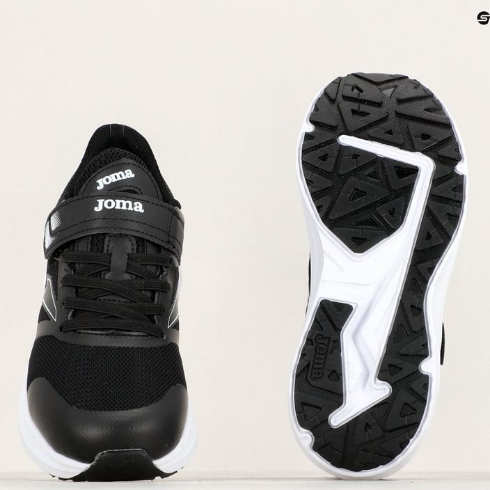 Joma Elite black/white children's running shoes 10