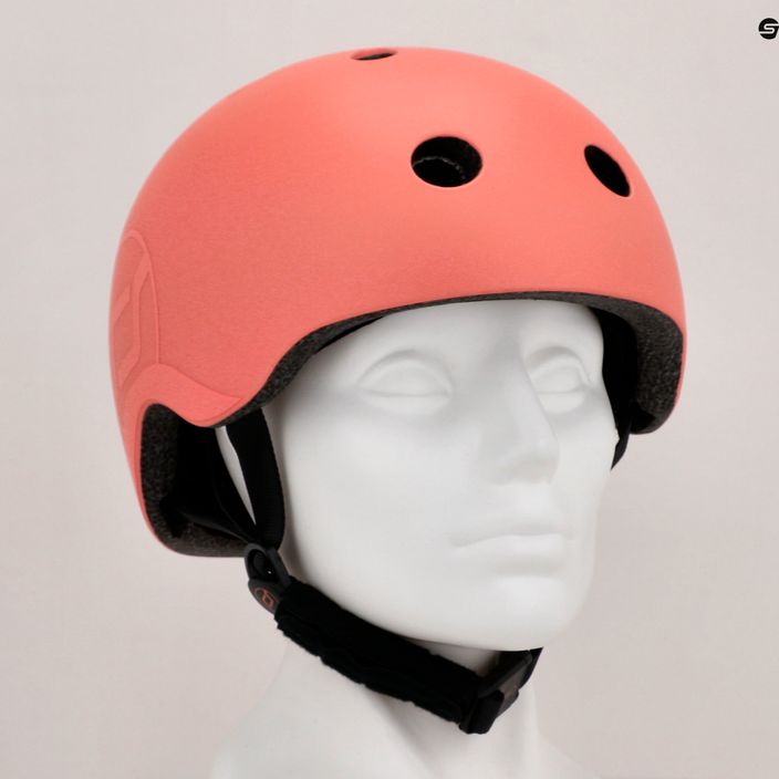 Scoot & Ride S-M peach helmet 14
