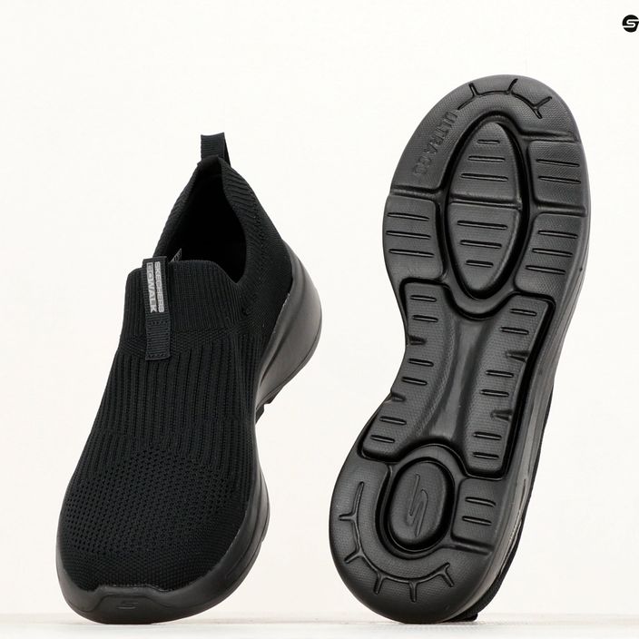 SKECHERS women's shoes Go Walk Arch Fit Iconic black 10