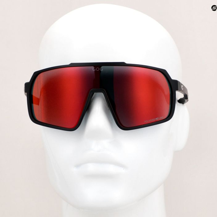 GOG Okeanos matt black/polychromatic red sunglasses 10