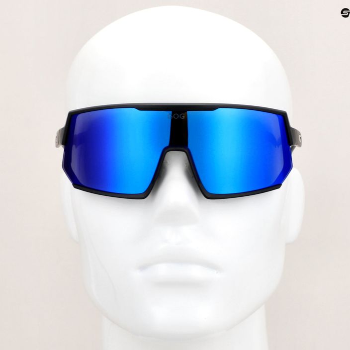 GOG Zeus matt black/polychromatic white-blue sunglasses 10
