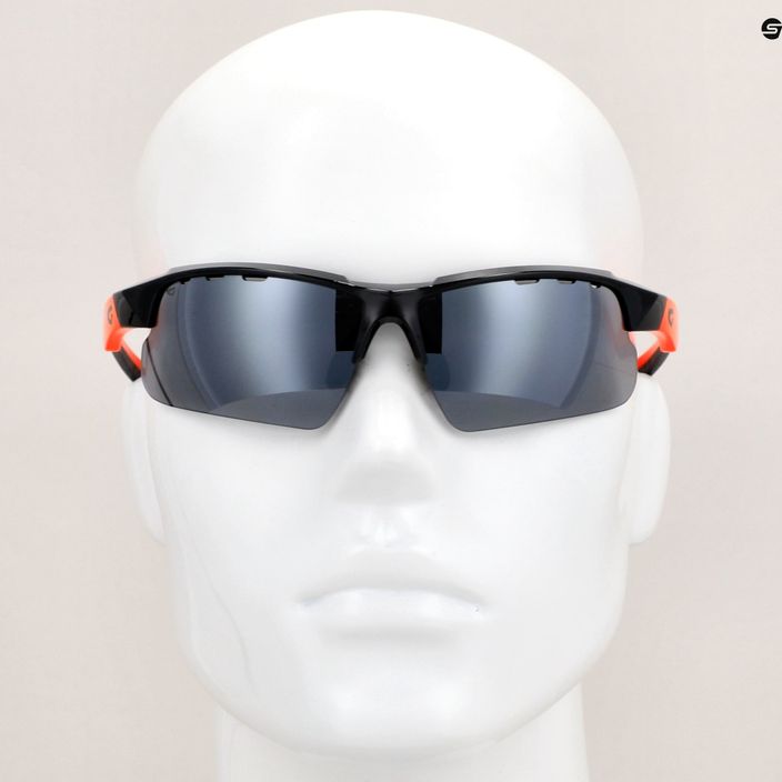 GOG Faun black/orange/flash mirror sunglasses 13