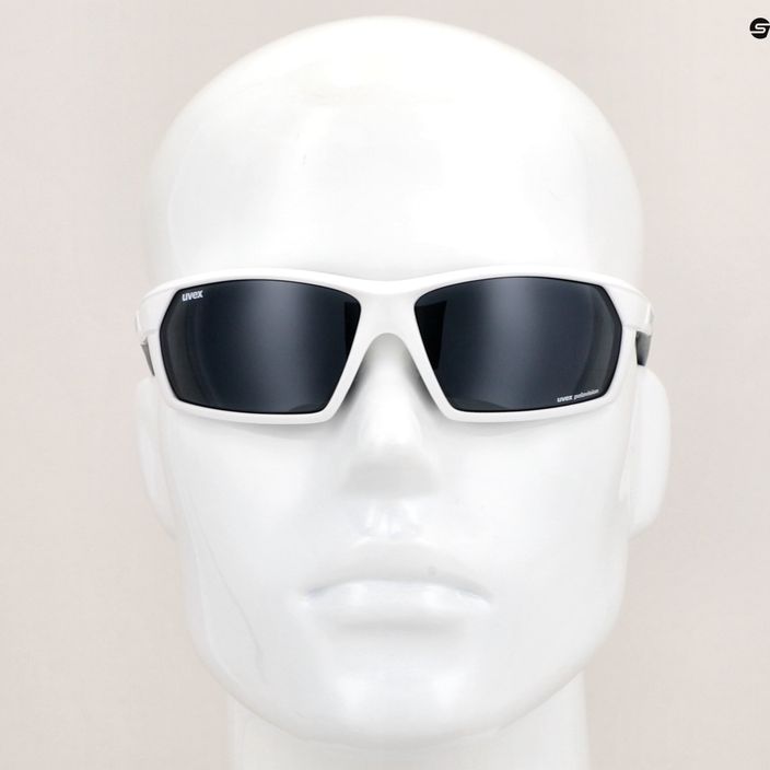 UVEX Sportstyle 225 Pola white sunglasses 11