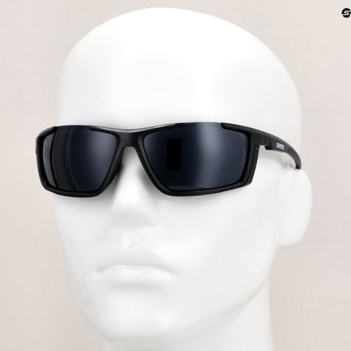 UVEX Sportstyle 310 black matt sunglasses 11