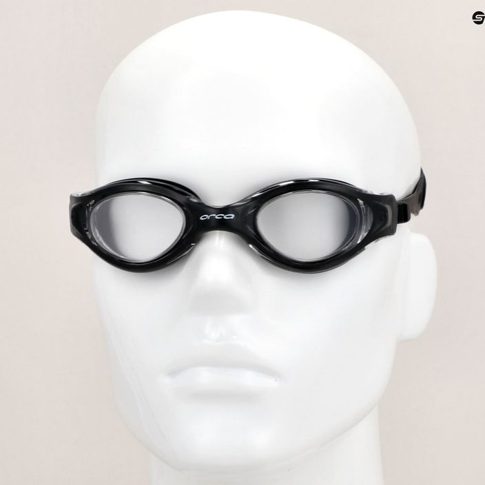 Orca Killa Vision clear black swim goggles 3