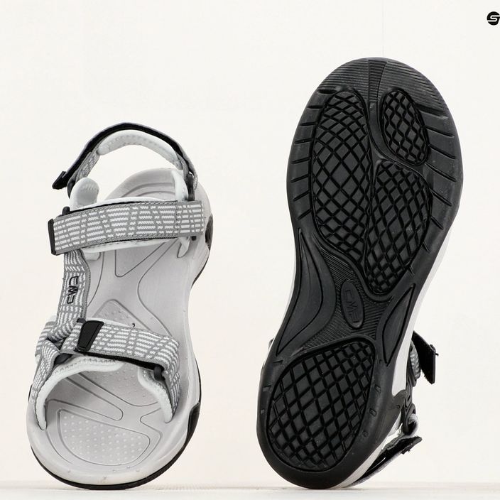 CMP women's sandals Hamal grey/ghiaccio 9