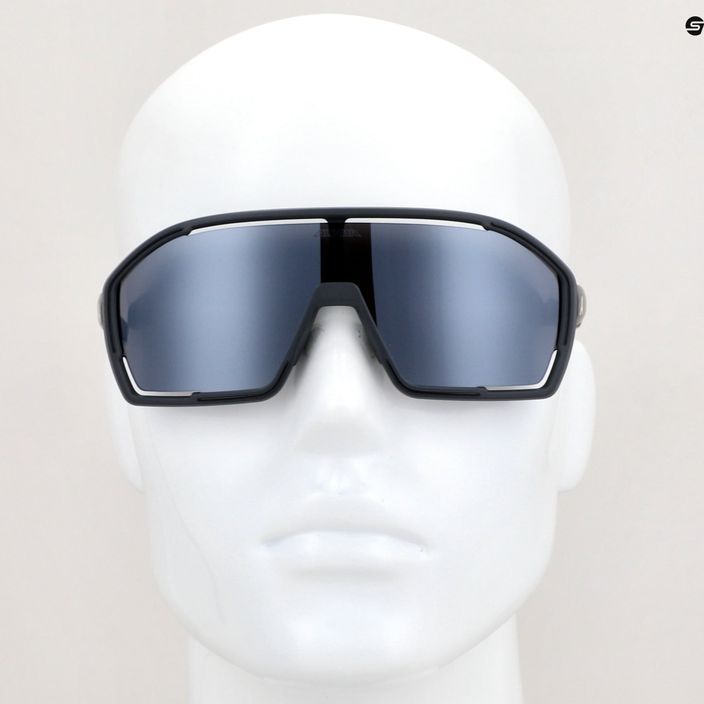 Alpina Bonfire midnight grey matt/black mirror sunglasses 7