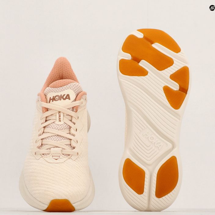 Women's running shoes HOKA Solimar vanilla/sandstone 11