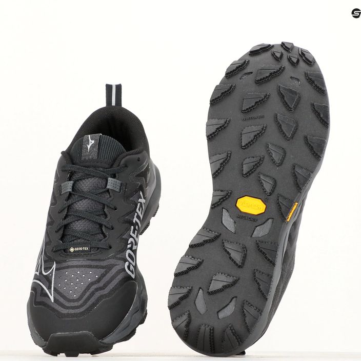 Men's running shoes Mizuno Wave Daichi 8 GTX ebony/ultimate gray/black 9