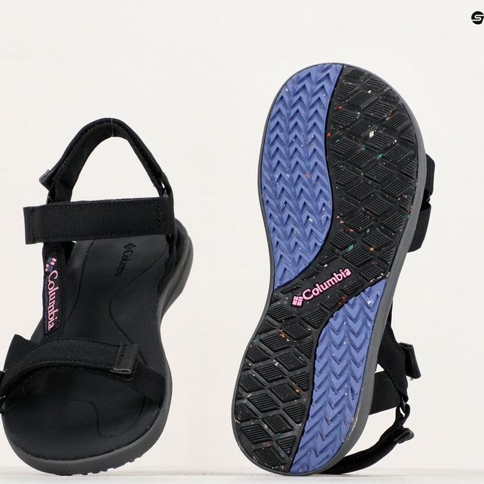 Columbia Globetrot black/cosmos women's sandals 12