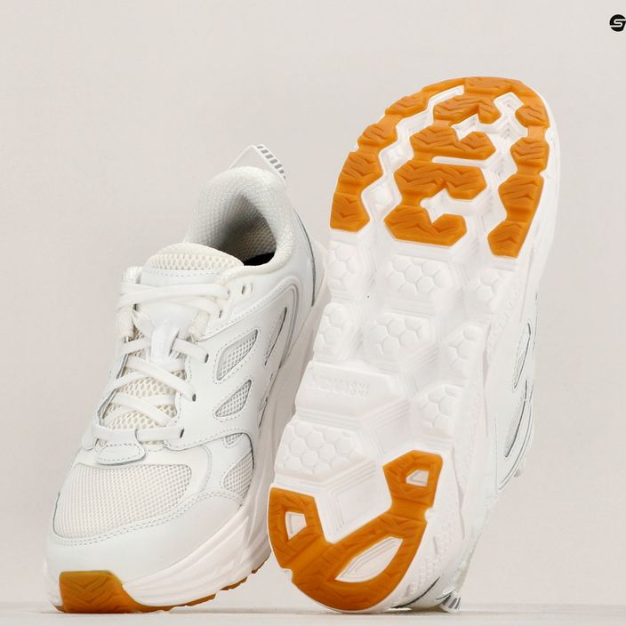 HOKA Clifton L Athletics white/white running shoes 9