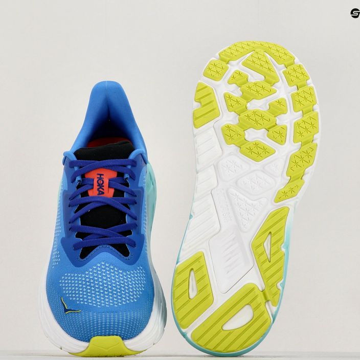 Men's running shoes HOKA Arahi 7 virtual blue/cerise 9