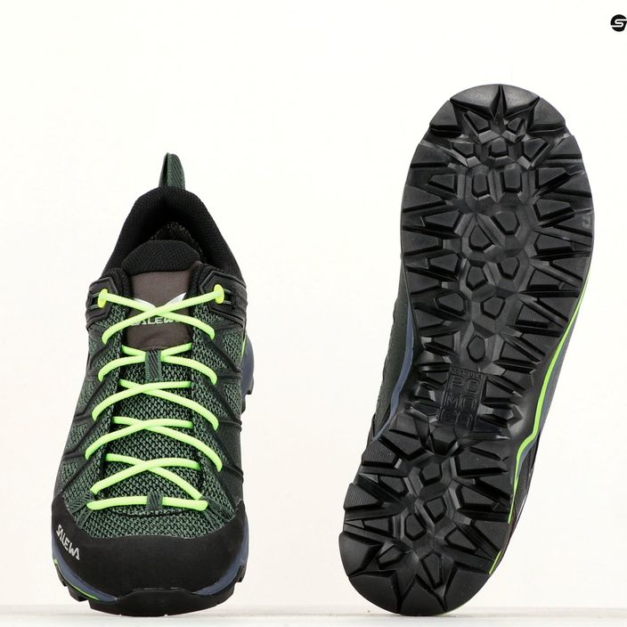 Salewa MTN Trainer Lite GTX men's trekking boots myrtle/ombre blue 9