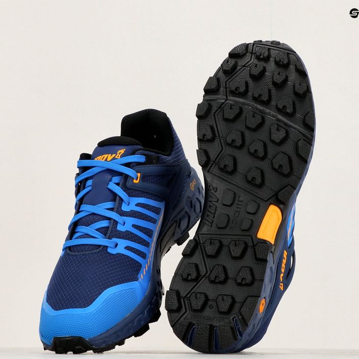 Men's running shoes Inov-8 Roclite Ultra G 320 navy/blue/nectar 10