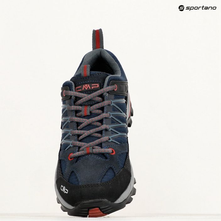 Men's CMP Rigel Low asphalt/syrah trekking boots 9
