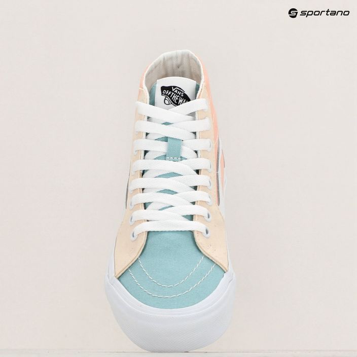 Vans UA SK8-Hi Tapered Pastel Block shoes multi/true white 9