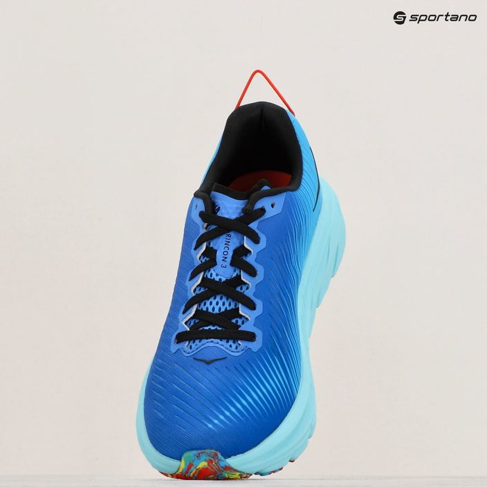 HOKA men's running shoes Rincon 3 virtual blue/swim day 10