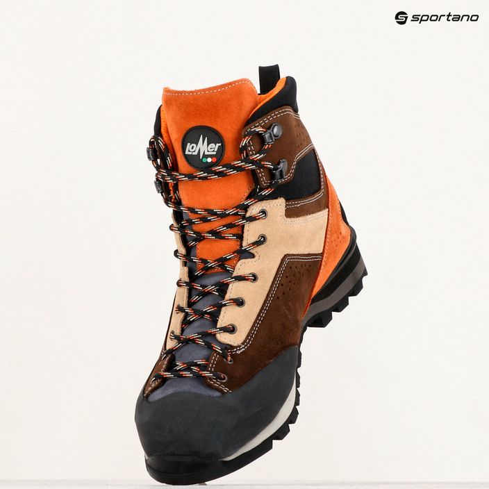 Men's trekking boots Lomer Badia High Mtx chocolate/brick 14