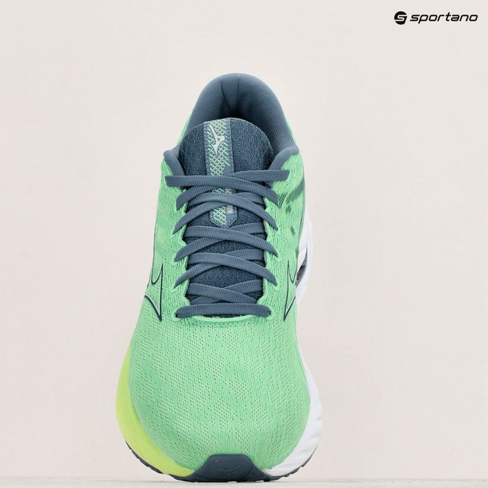 Men's running shoes Mizuno Wave Inspire 19 909c/china blue/camo green 11
